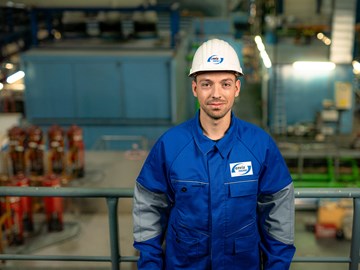 Mitarbeiter im Kraftwerk Mitarbeiter im Kraftwerk